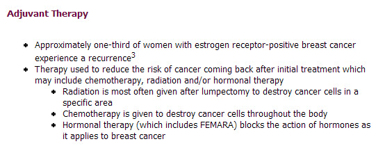 Femara Treatment Options Femara Treatment Options