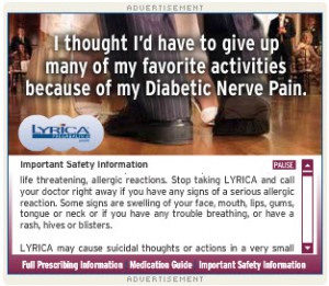 Lyrica Banner Ad Lyrica Banner Ad