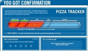 Dominos Pizza Tracker