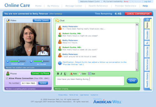 American Well Interface American Well Interface