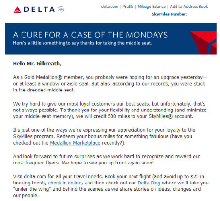 Delta Individualization Example Delta Individualization Example